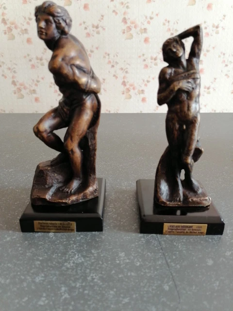Figurine Bronze L'Esclave Mourant – Reproduction 14 Cm – Neuf