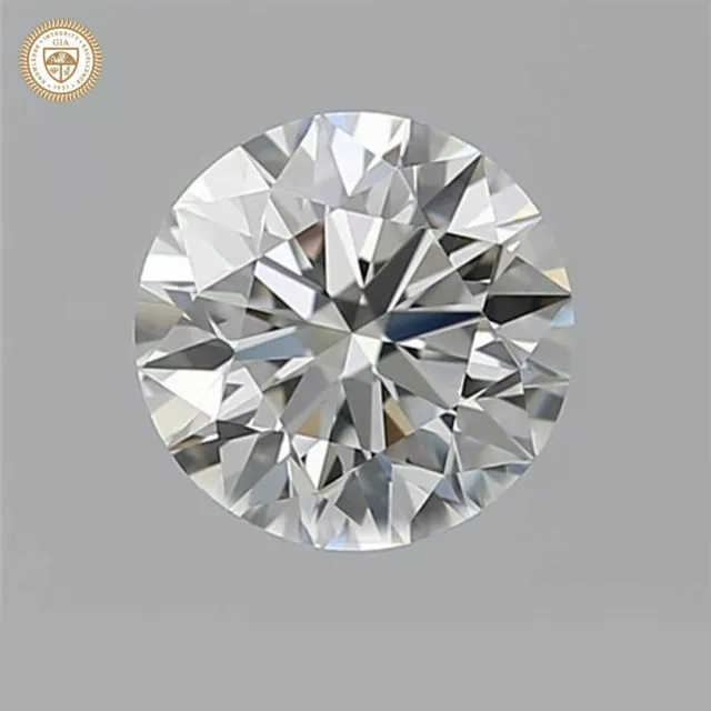 Certified 0.100 Ct. Natural Round Cut VS2 Clarity Loose White-K Diamond 3 mm