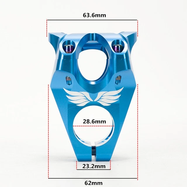 Alluminio Fit 22mm Dia Manubrio Mountain Bike Ciclismo - Foto 2