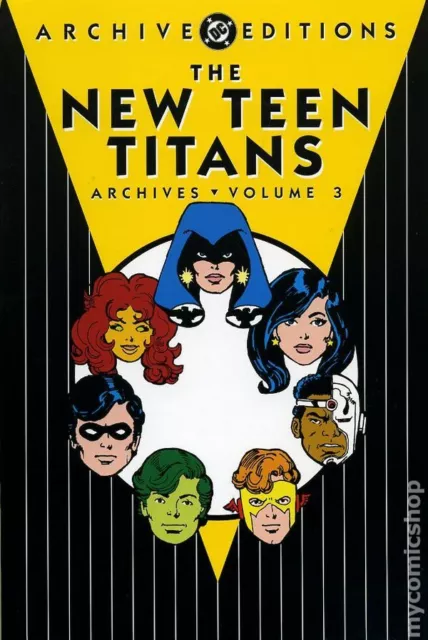 DC Archive Editions New Teen Titans HC #3-1ST NM 2006 Stock Image