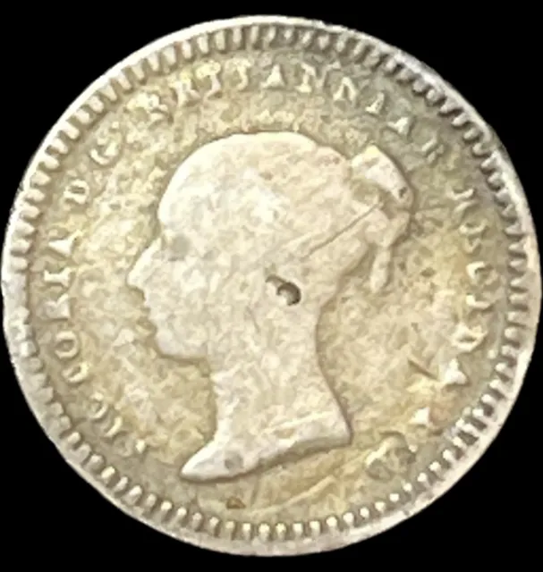 1840 1½ Pence Queen Victoria 1st Portrait Colonial Issue Silver 925 💥Rare💥