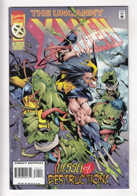UNCANNY X-MEN #324 (1995-09) Vol 1 MARVEL Lobdell Pacheco cover Wolverine HIGH