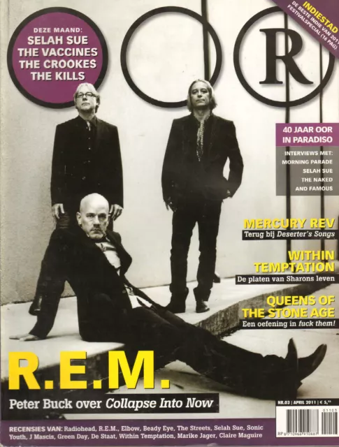 MAGAZINE OOR 2011 nr. 03 - R.E.M. / QUEENS OF THE STONE AGE / WITHIN TEMPTATION