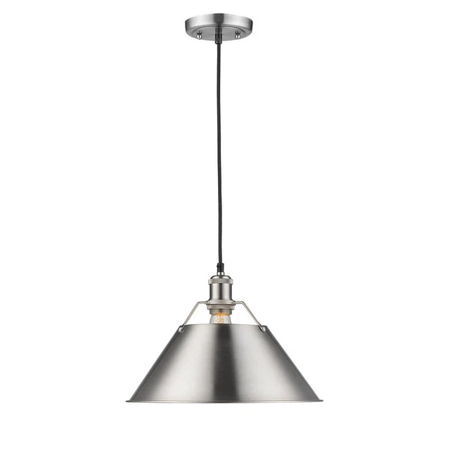 Golden Lighting - One Light Pendant - Orwell - 1 Light Large Pendant-10 Inches