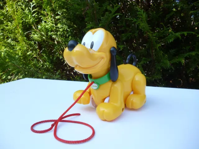 ☻ Jouet Le Chien Pluto Disney A Tirer