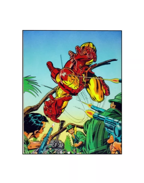Iron Man in Viet Nam / Marvel/ Bronze Age Comic Book Sericel/ Gil Kane