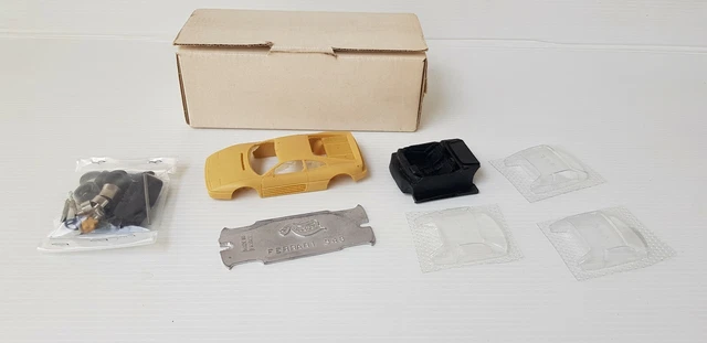 Miniature Voiture De Tomaso Guara Barchetta 1994, échelle 1/43, Kit Peint Alezan Models, Bleu Métal