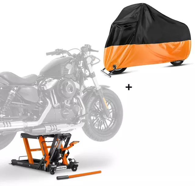 Lifting platform motorcycle Constands orange DP1133