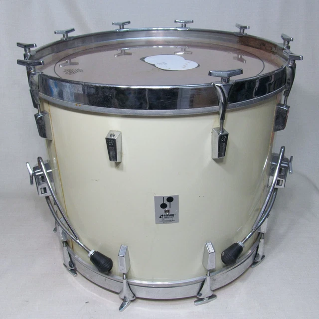 Sonor Phonic Plus 9 Ply Beech Floor Bass Drum 24X18 Pearl Finish Vintage 1980’S Sonor Phonic Plus 9 Ply Beech Floor Bass Drum 24X18 Pearl Finish Vintage 1980’S