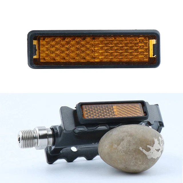 YOUR SAFETY DURING Night time Rides Set of 4 Bicycle Pedal Reflectors £