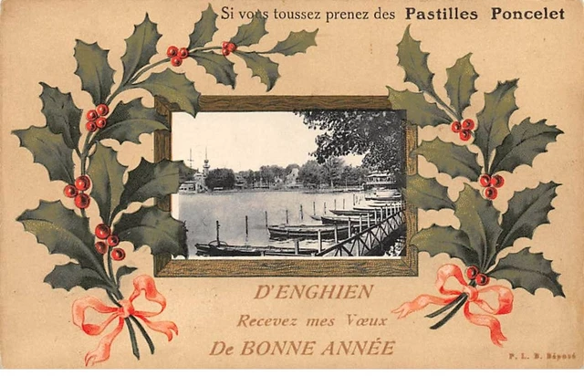 95 - ENGHIEN LES BAINS -  SAN26365 - Si vous toussez prenez des Pastilles Ponce