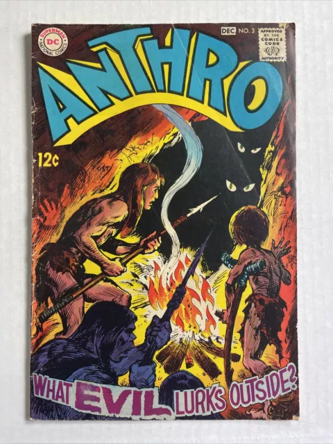 Anthro #3 G+ 1968 DC Comics