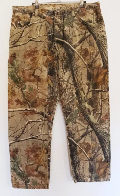 WRANGLER PRO GEAR Hunting Jeans Men's Size 40 x 30 Realtree Hardwood ...
