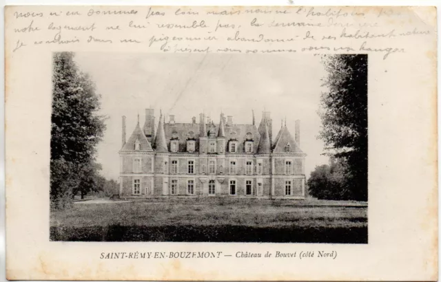 SAINT REMY EN BOUZEMONT - Marne - CPA 51 - le chateau de Bouvet