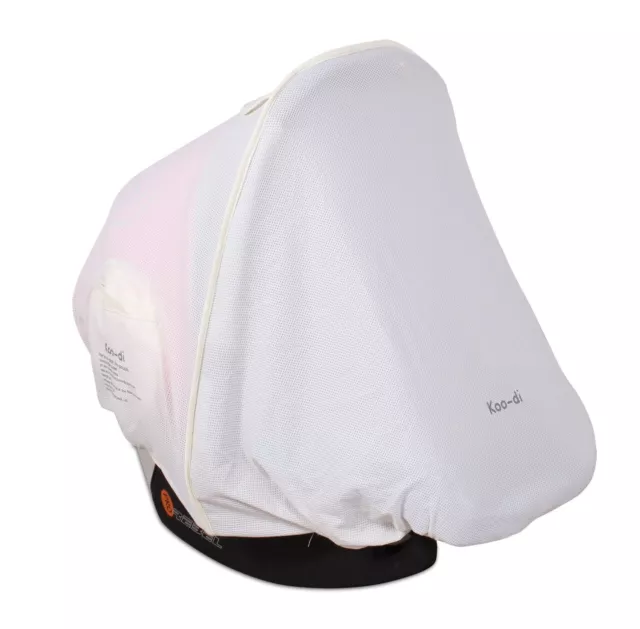 Koo-Di Sun & Sleep Infant Carrier Sun Cover - Cream