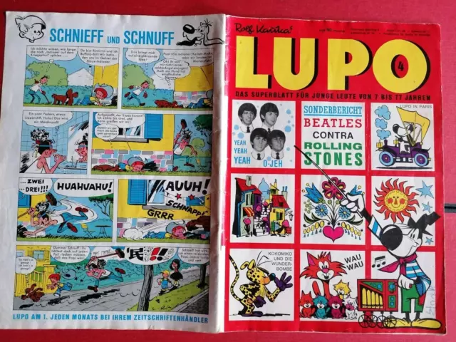 Lupo Modern (Tip Top) Kauka Verlag, Jg. 1965 Nr. 4 ( -2- )