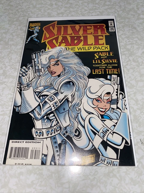 Silver Sable The Wild Pack #35 Marvel CC1