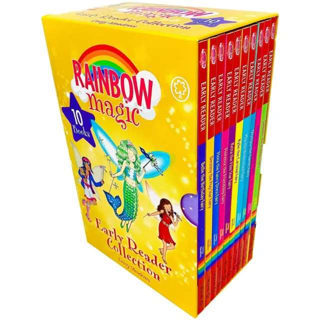 Rainbow Magic Early Reader Collection 10 Books Box Set by Daisy Meadows NEW