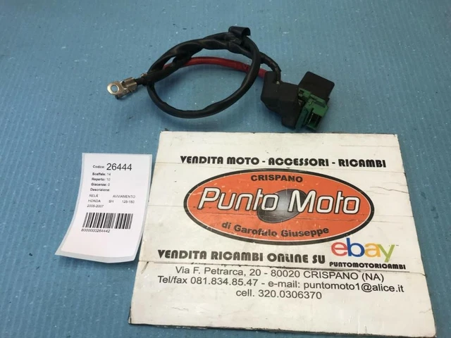 Relais Démarreur LOCOPOW – Compatible Honda CB500, CBR, CBF, Kawasaki ZRX, VN, ER & Plus