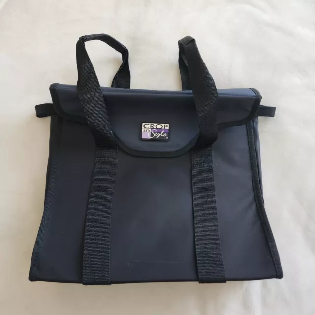 Bolso de mano organizador estilo recortado 12x12 con inserciones
