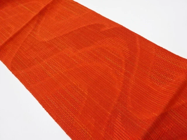 6539561: Japanese Kimono / Vintage Nagoya Obi For Summer / Woven Stream