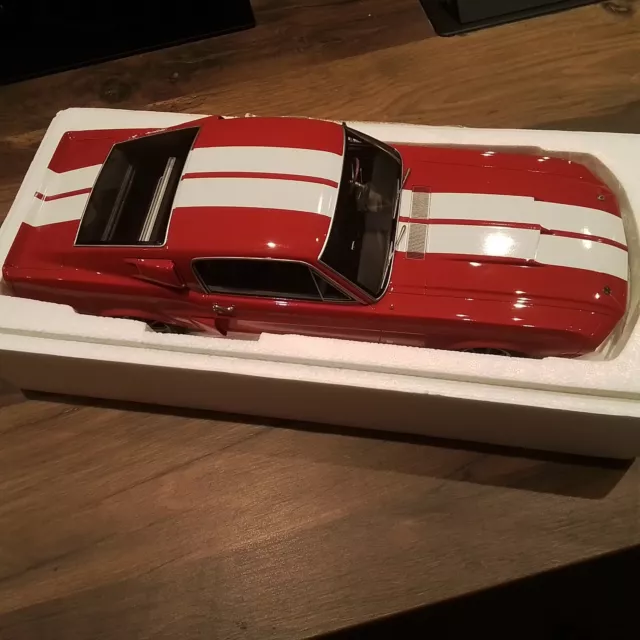 Ford Mustang Schelby Gt500 Fast Back Red 1/12 Otto Go56