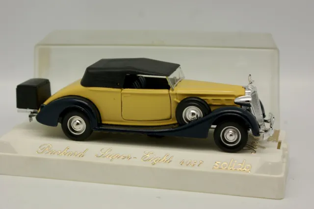 Solido 1/43 - Packard Super Eight Jaune