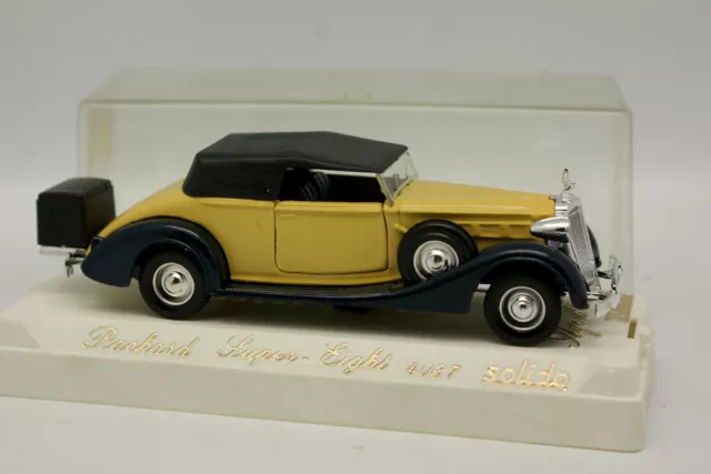 Solido 1/43 - Packard Super Eight Jaune