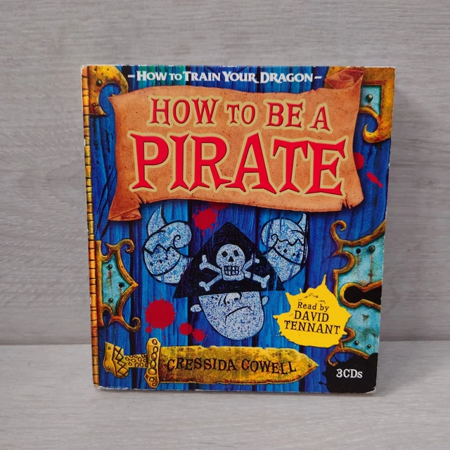 HOW TO TRAIN Your Dragon - How to Be a Pirate Audiobook CD Read By