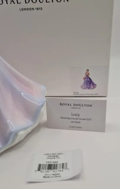 Royal Doulton Lucy HN5939 Petite Figure of the year 2021 with Original Box 2