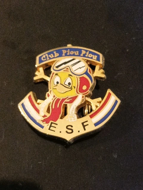 PIN'S INSIGNE SKI ESF Flocon OR EUR 9,90 - FR