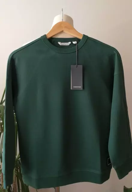 Country Road Teen Boys Unisex Green Sweater Jumper Top   Size 10 Bnwt Rrp $59.95
