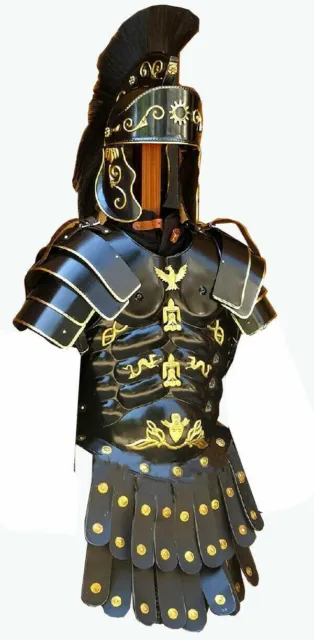 Medieval Handmade Chestplate Armor Jacket With Shoulder & Helmet For Roleplay
