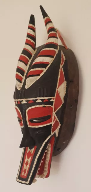 art africain ancien authentique masque zamble gouro quality african mask tribal