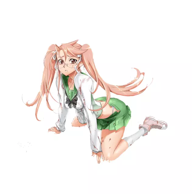 Gakuen Mokushiroku - Highschool of the Dead - Takagi Saya - 1/8 (Chara-Ani)