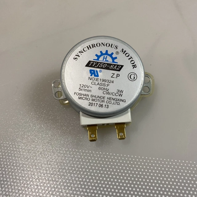 GE GENERAL ELECTRIC Microwave Oven Turntable Motor WB26X10176 11.98