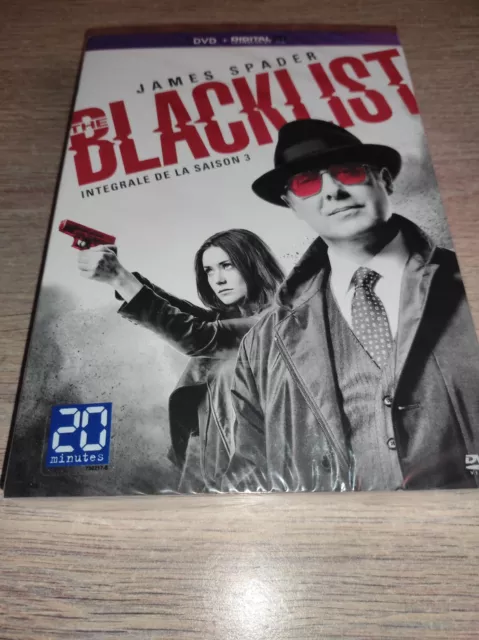 The Blacklist / Coffret Dvd Intégrale Saison 3  Neuf Sous Blister D'origine Vf