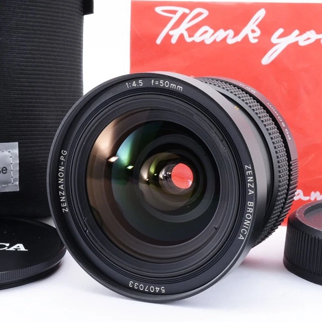 TOP MINT】新品BRONICA ZENZANON-RF 65mm F4 A Top Mint] Zenza