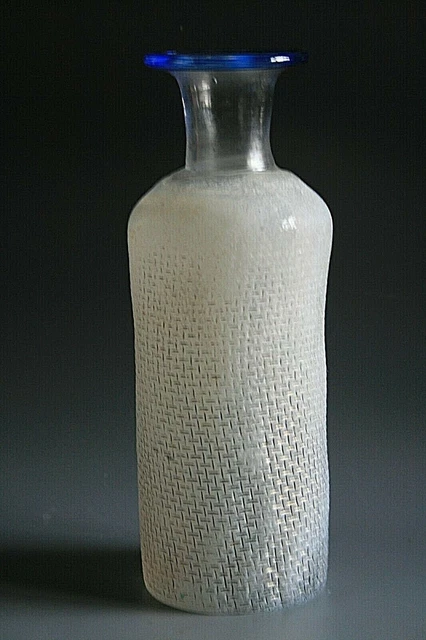 Vase / Flacon En Verre Kosta Boda Bertil Vallien Soliflore