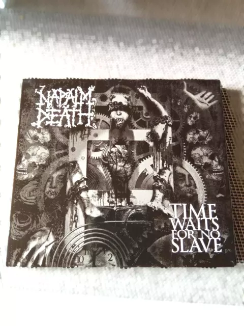 NAPALM DEATH - CD Digipack + 2 Bonus Tracks- Time waits for no Slave-Heavy Metal