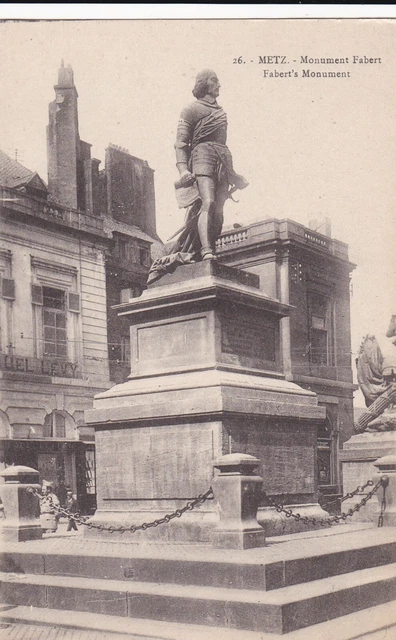 CPA 57 METZ Monument Fabert