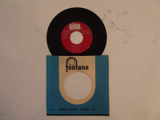 The Others Oh Yeah! 1964 Fontana Promo 45 Wildly Rare Killer Punky Garage Nugget