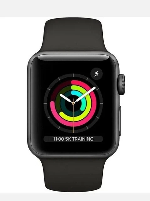 APPLE Watch Series 4 - Slate/Black Sports Band 42mm**