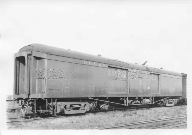 0BB299 RP 1960s DELAWARE & HUDSON RAILROAD EXPRESS BAGGAGE CAR #493