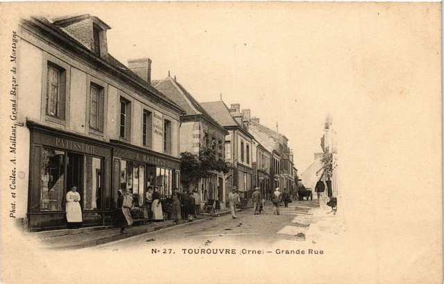 Carte Postale Ancienne CPA 61 – Tourouvre, Avenue De La Gare – Années 1900