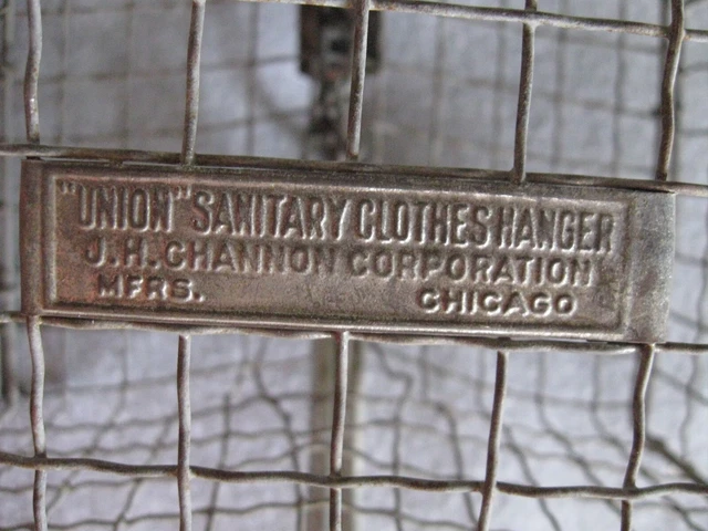 Gilman Colorado Eagle Mine Miners Dry Change Basket  & Hook-Union Sanitary Tag- 3