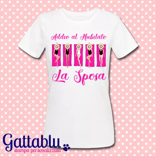 T-shirt donna La Sposa, divertente idea regalo per Addio al Nubilato!