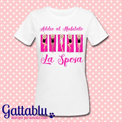 T-shirt donna La Sposa, divertente idea regalo per Addio al Nubilato!