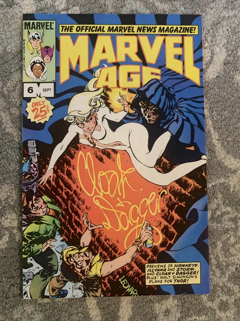 Marvel Age #6 (1983) - Featuring Cloak & Dagger & 1st Spider-Ham & Beta Ray Bill