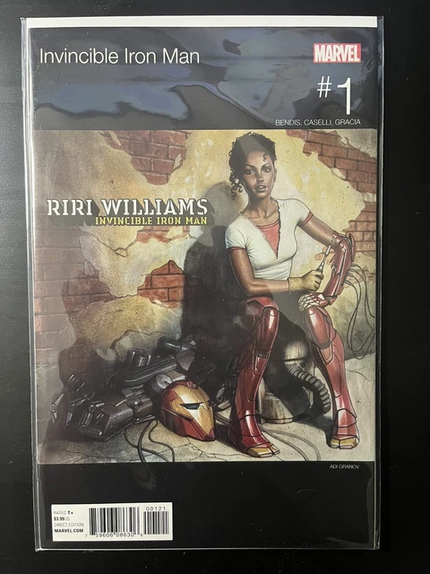 🔥Invincible Iron Man 1 Granov Hip Hop Missy Elliott Variant Riri Williams! 🔥